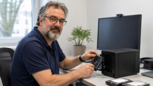 I/O-Fehler auf dem NAS: Laufwerk, Kabel und Dateisystem prüfen