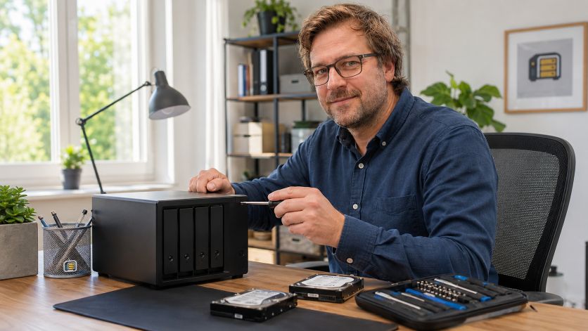 Netzlaufwerk am NAS einrichten und auf PC, Mac sowie Smartphone nutzen