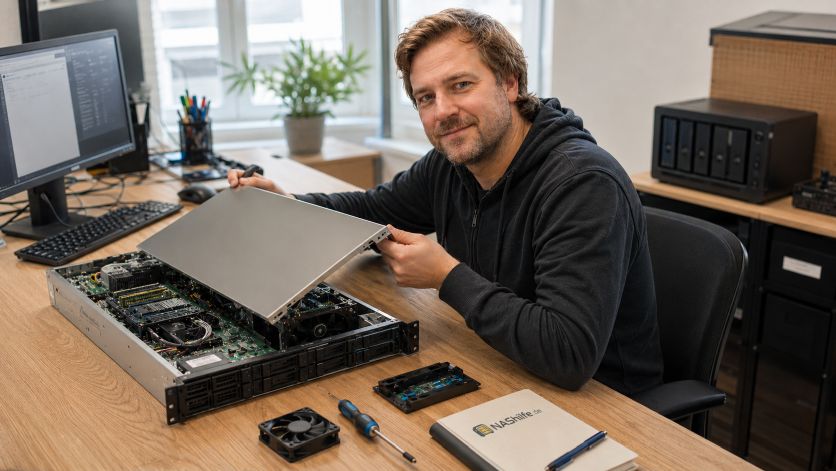 NAS für kleine Unternehmen einrichten: Rechte, Backup und Speicher sinnvoll planen