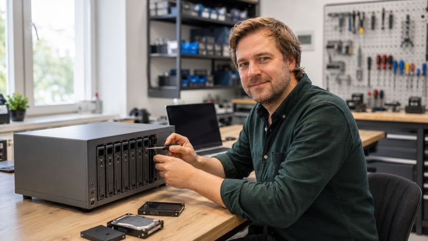 NAS nach Stromausfall: RAID, Dateisystem und Backup-Status kontrollieren